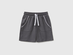 Pantaloni corti in puro cotone