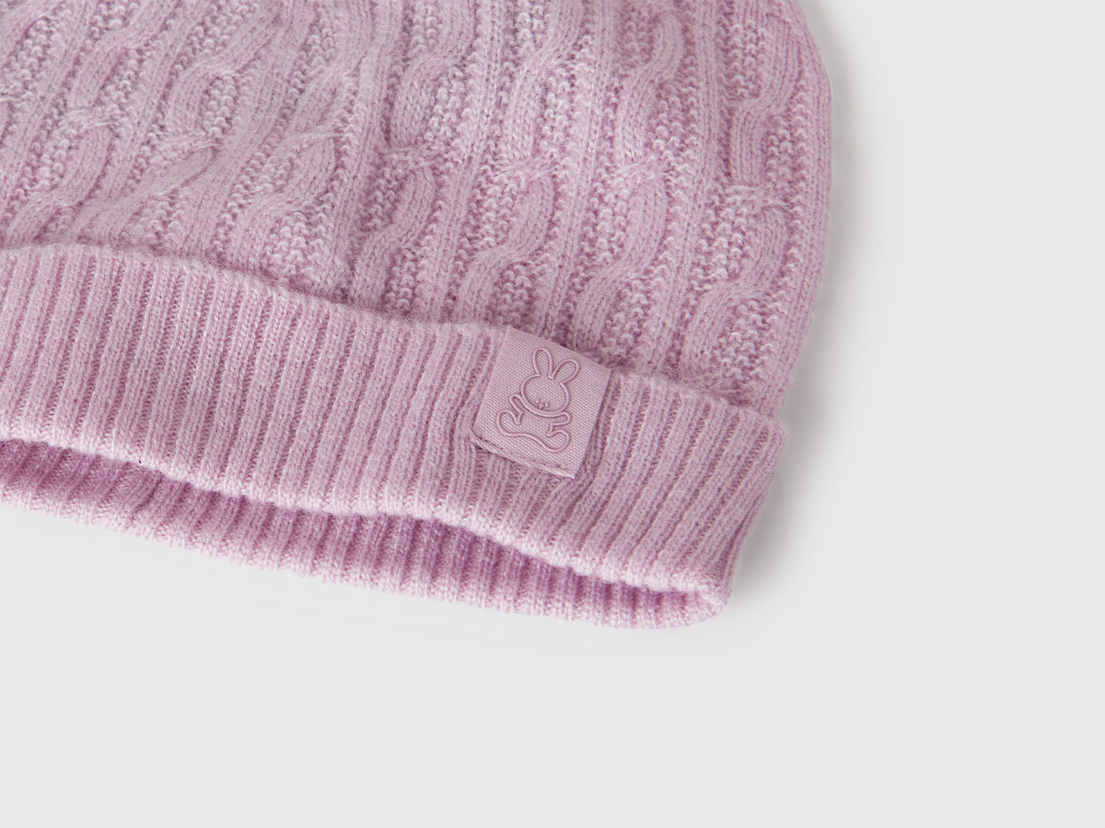 Cappello a trecce da neonato lavanda 3 | Benetton Outlet