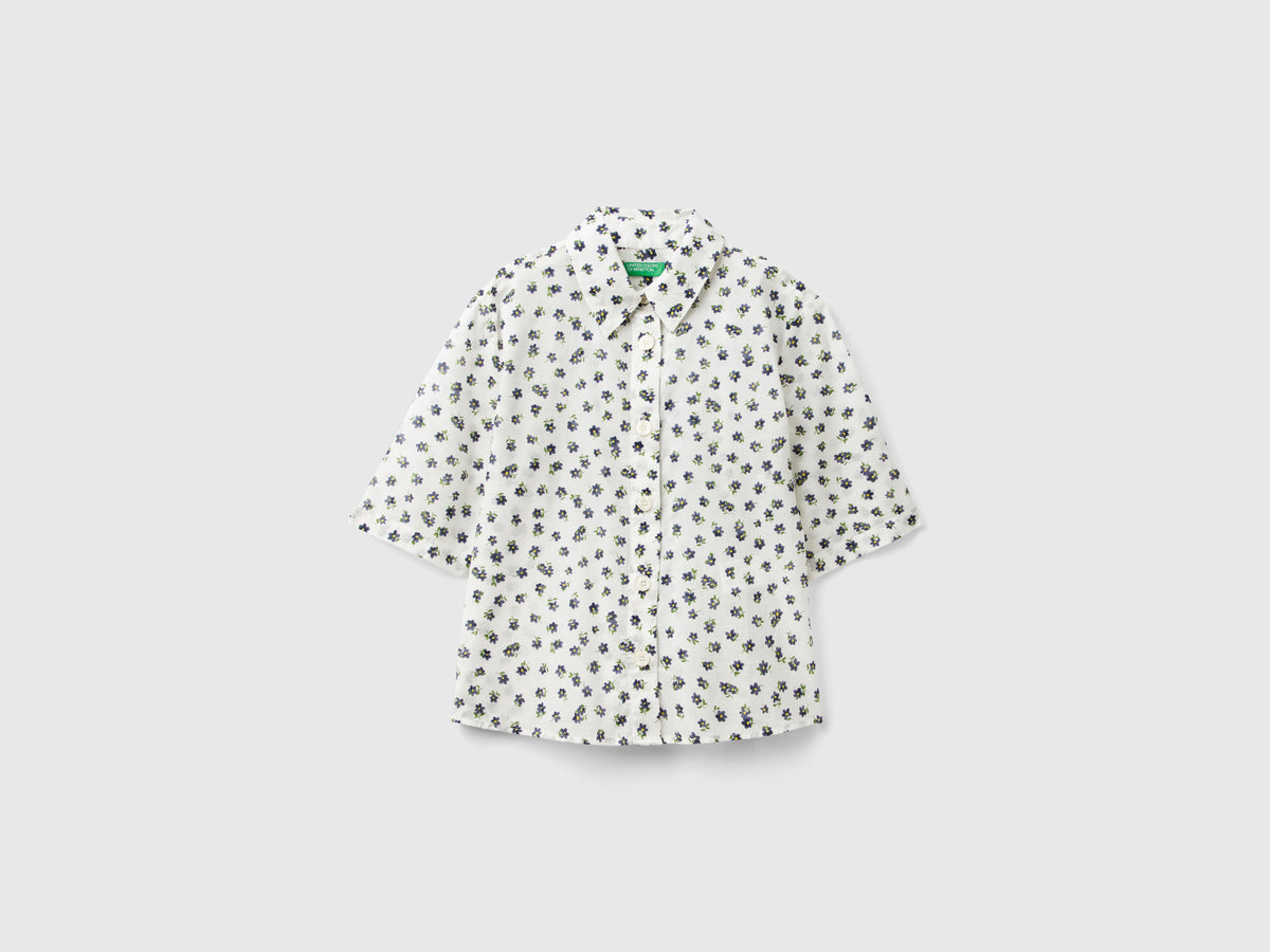 Camicia fantasia a manica corta