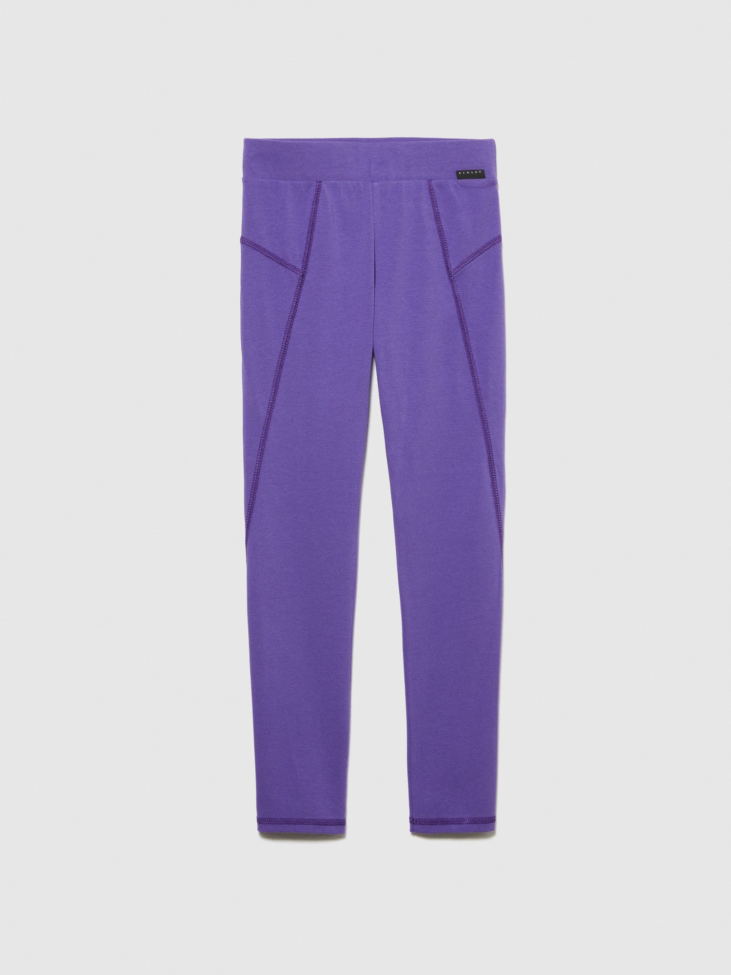 Leggings slim fit da bambina viola | Sisley young Outlet