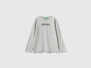 T-shirt manica lunga in caldo cotone