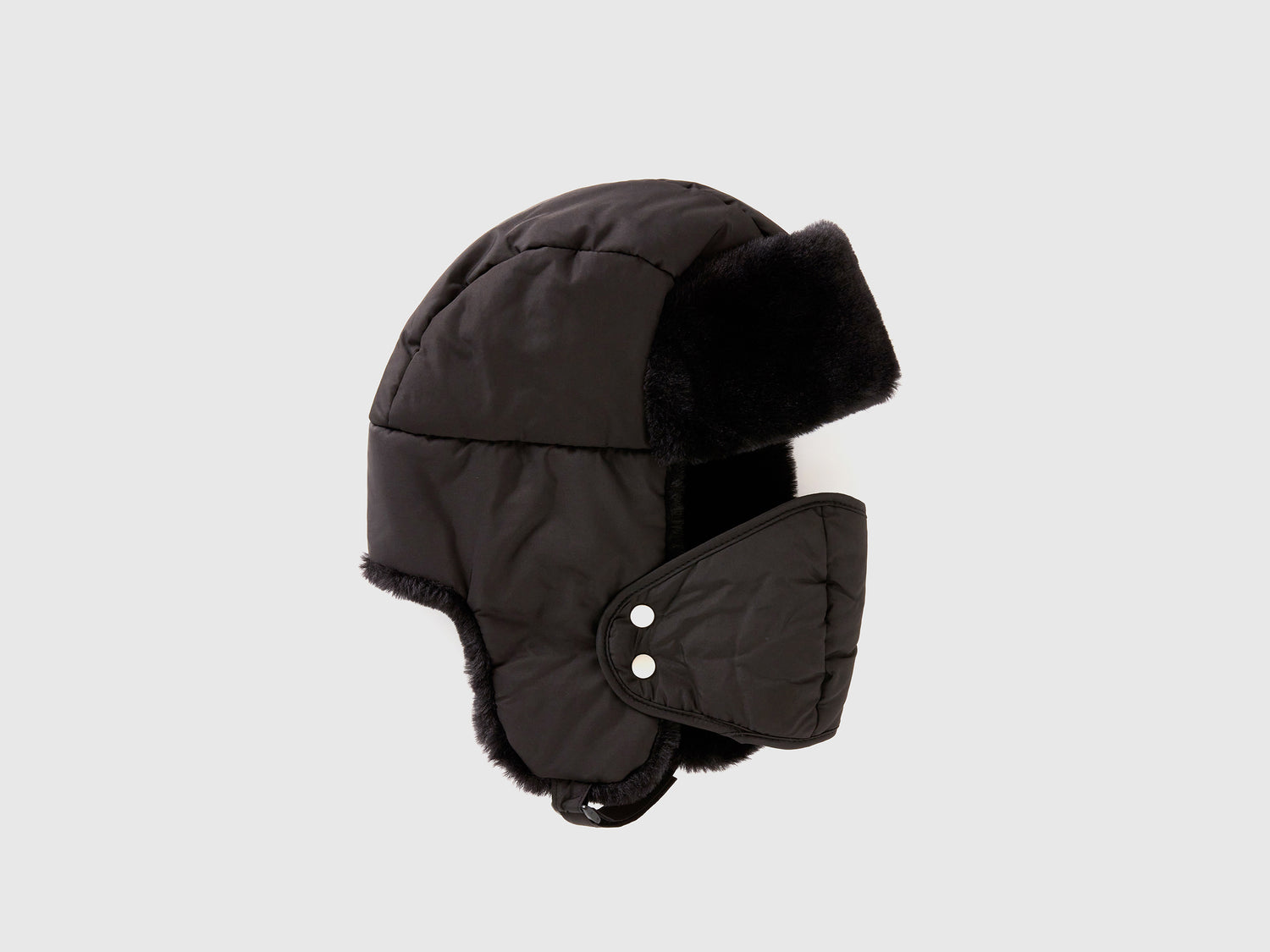 Cappello stile aviatore da donna nero | Benetton Outlet