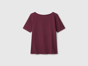 T-shirt slim fit reversibile