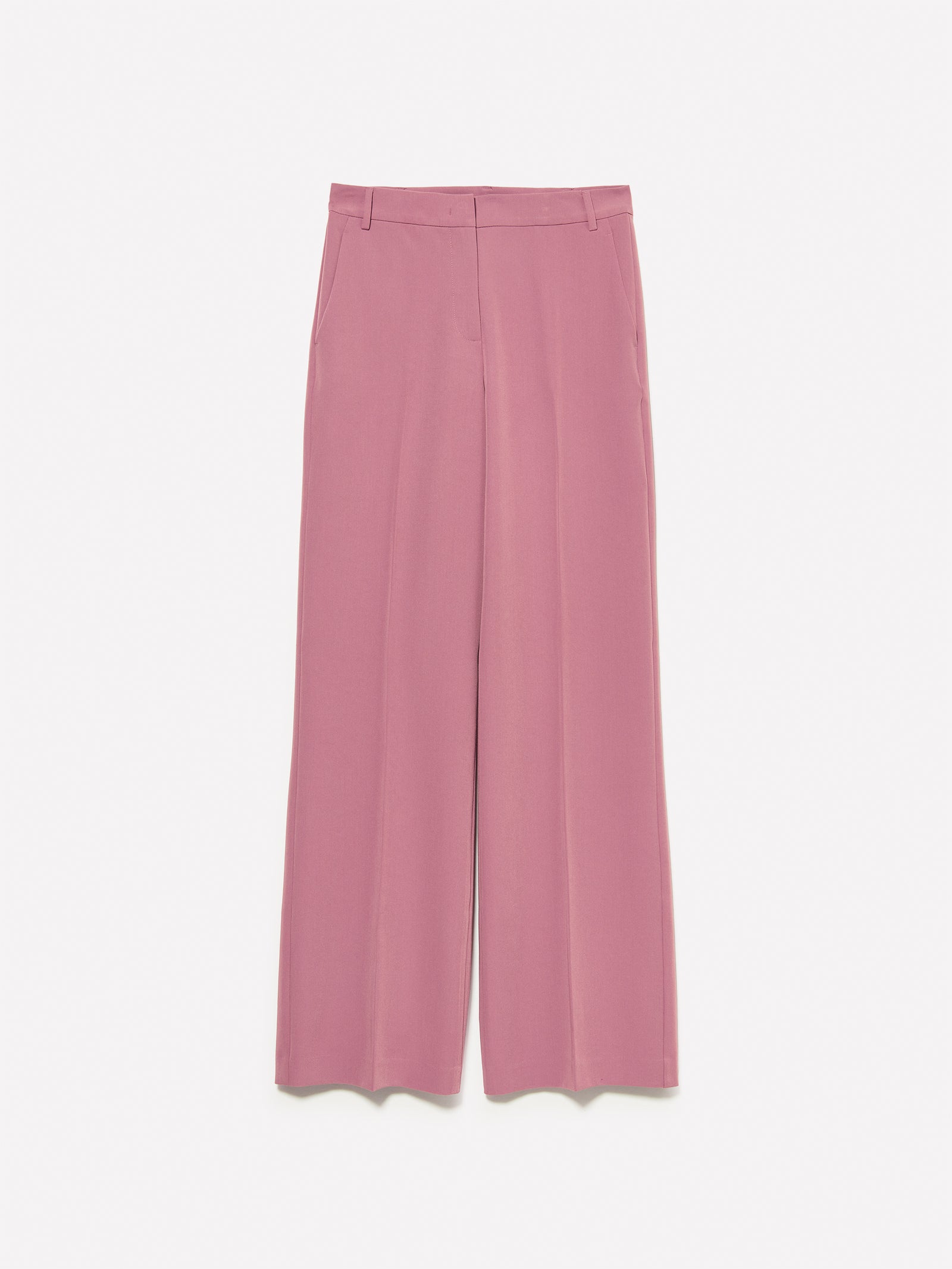 Pantaloni palazzo malva da donna lilla | Sisley Outlet