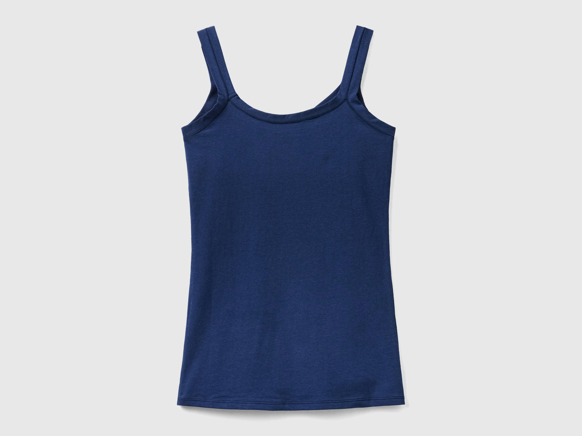 Canotta in cotone bio super stretch