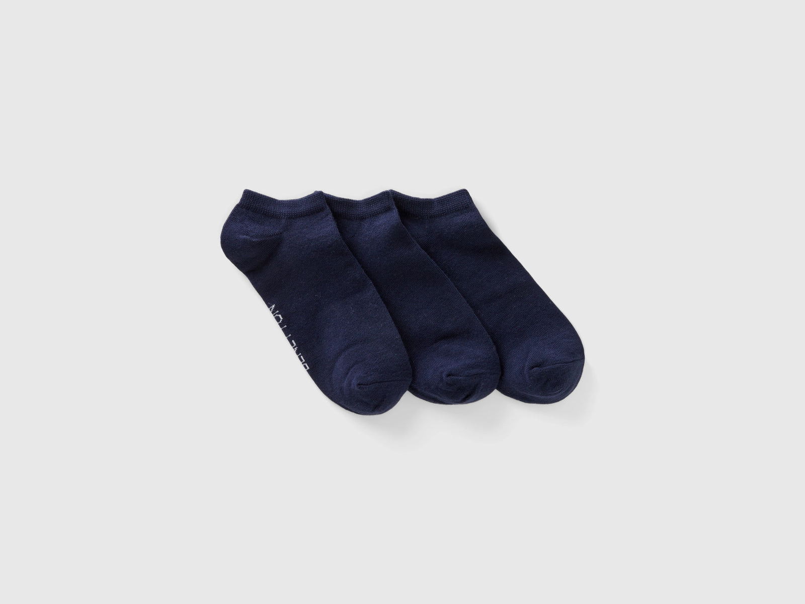 Set di calzini cortissimi da uomo blu scuro | Benetton Outlet