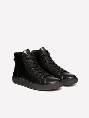 Sneakers alte in pelle