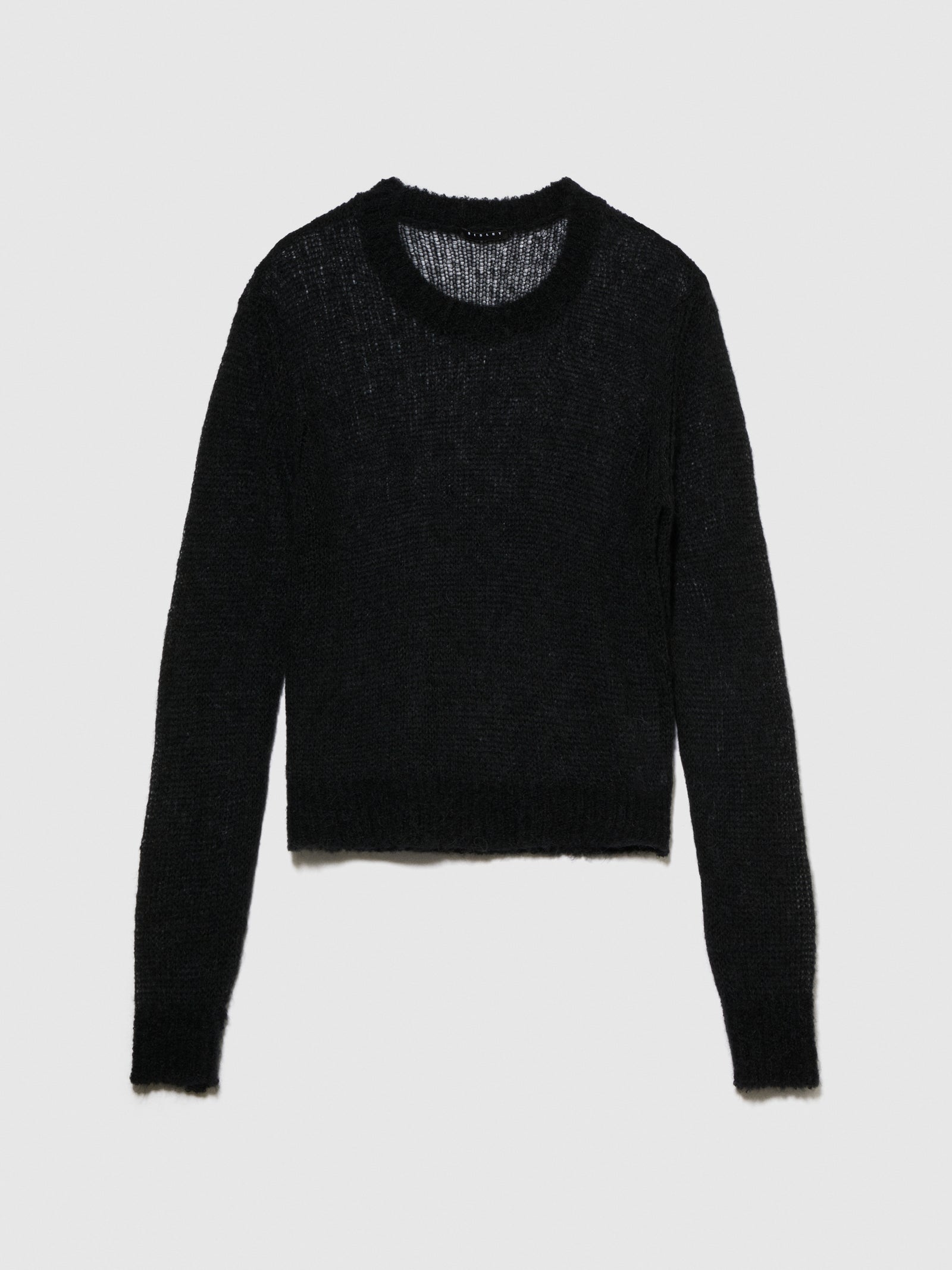 Maglia regular fit da donna nero | Sisley Outlet