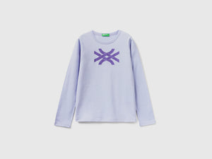 T-shirt manica lunga 100% cotone