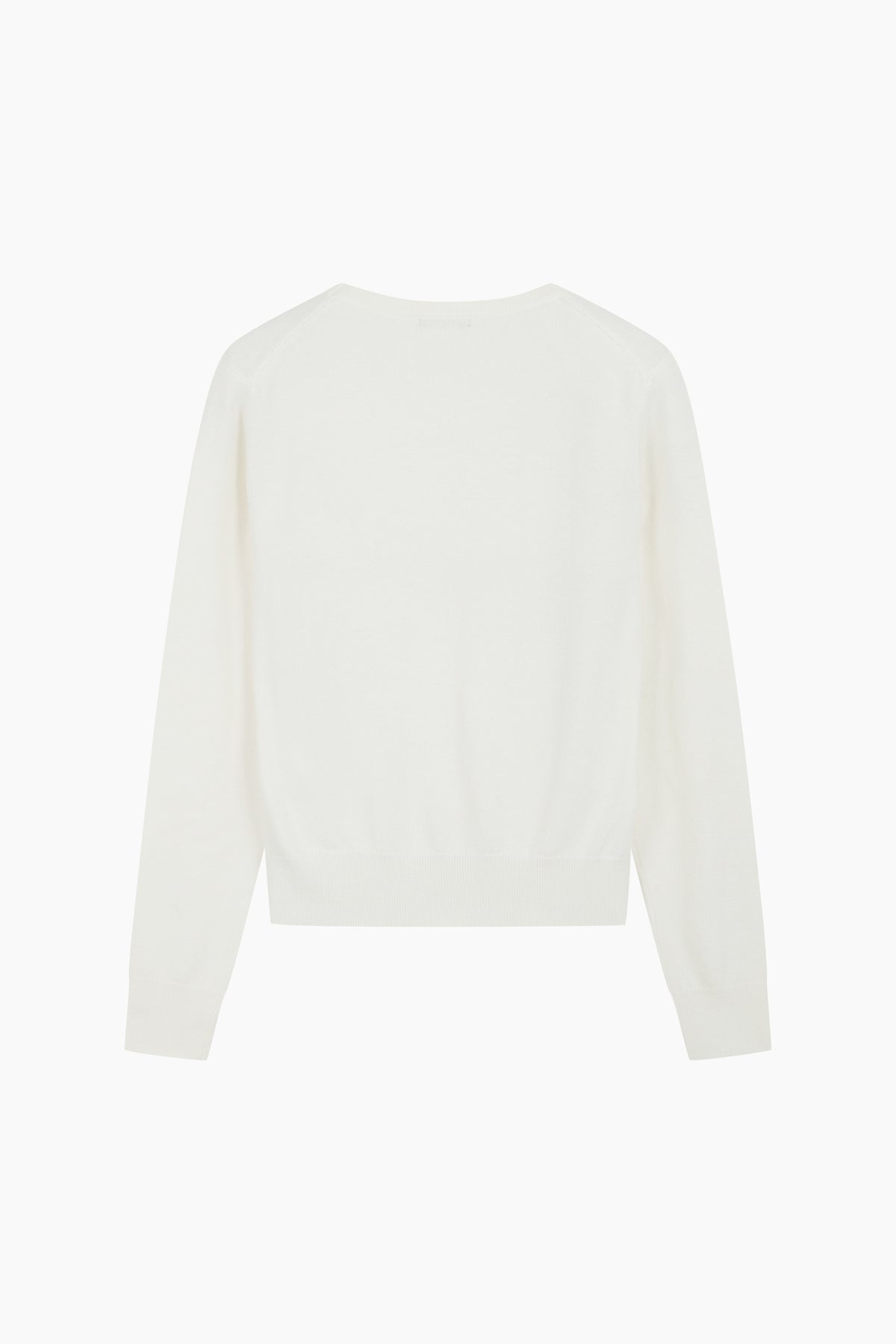 Maglia girocollo con ricamo