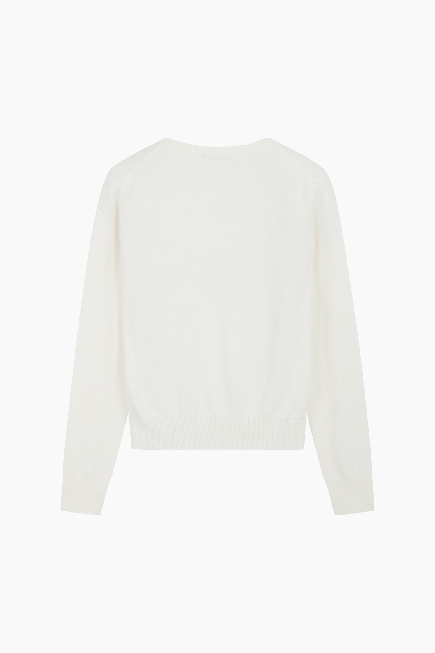 Maglia girocollo con ricamo da donna bianco 2 | Sisley Outlet