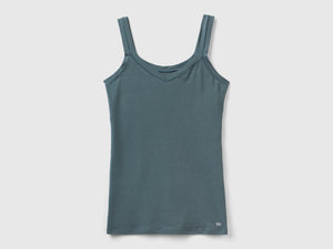 Canotta in cotone bio super stretch