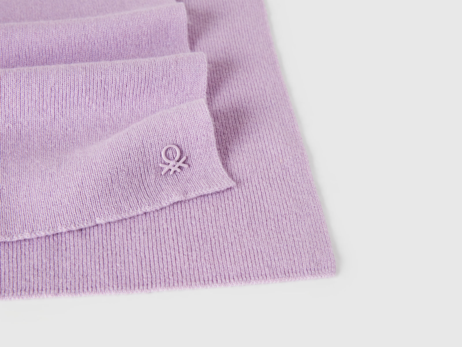 Sciarpa in misto lana da bambino lavanda 3 | Benetton Outlet