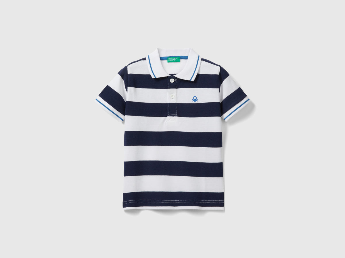 Polo manica corta a righe
