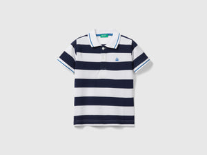 Polo manica corta a righe