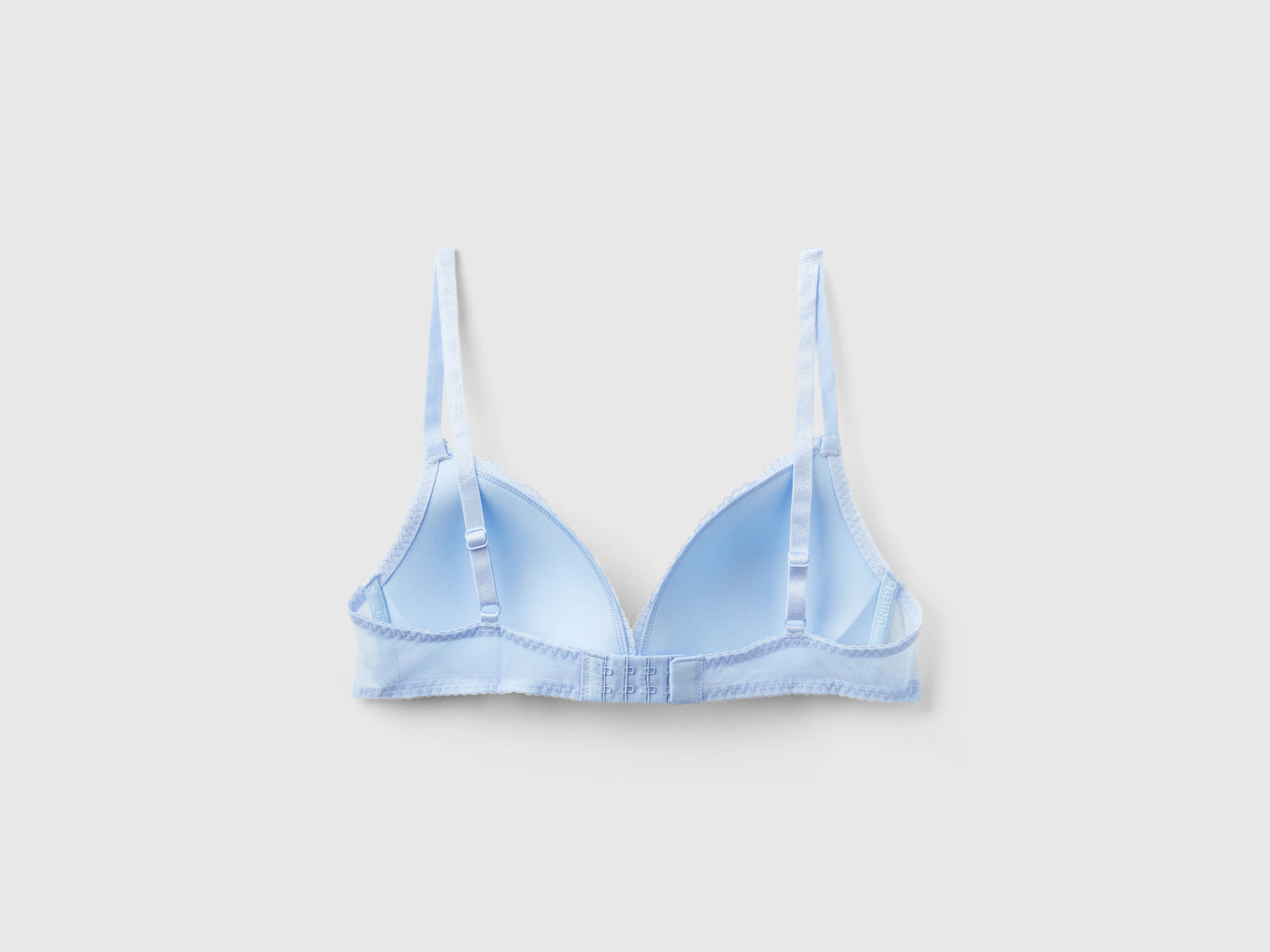 Reggiseno a triangolo con coppe in pizzo da donna lilla 2 | Benetton Outlet