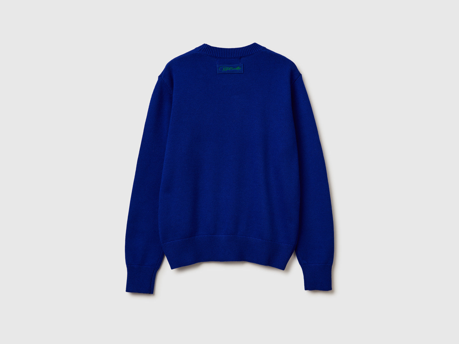 Maglia in misto lana e cashmere da donna bluette 2 | Benetton Outlet