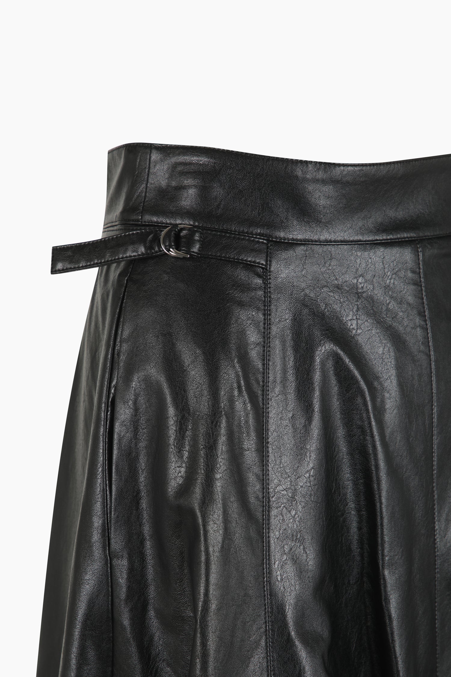 Gonna lunga a ruota da donna nero 4 | Sisley Outlet
