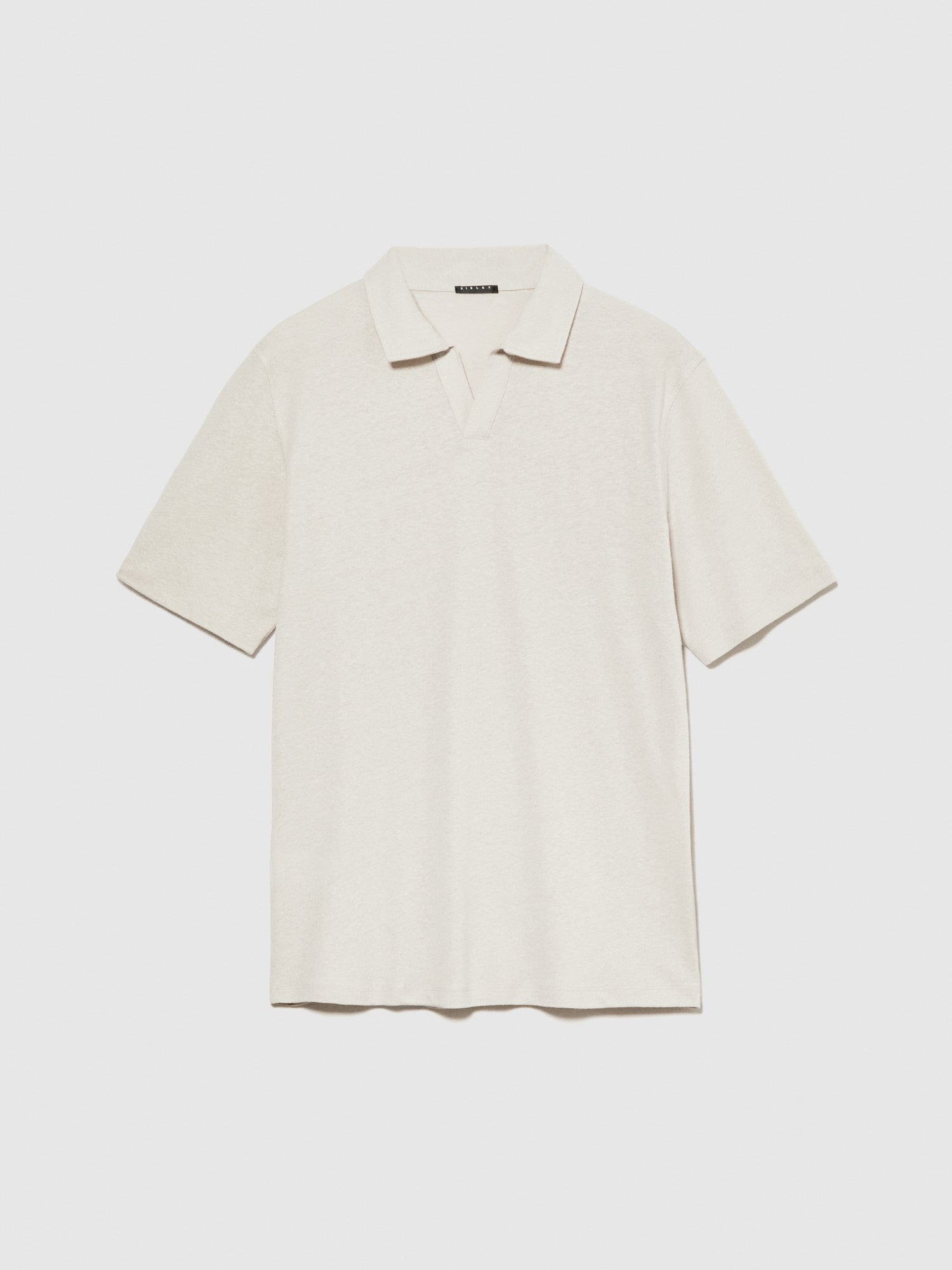 Polo regular fit da uomo beige | Sisley Outlet