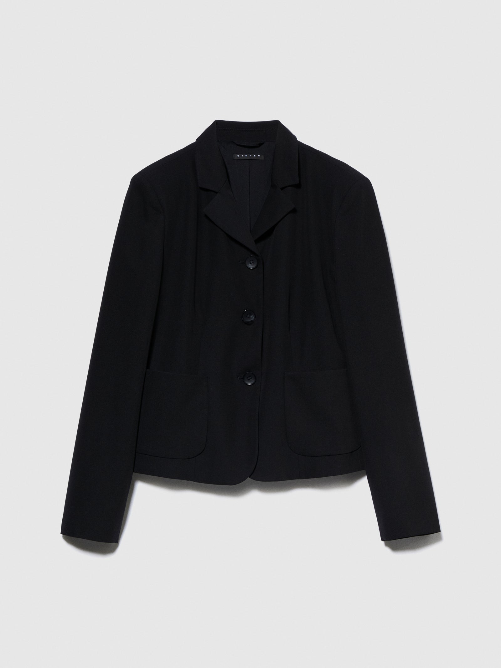 Giacca monopetto da donna nero | Sisley Outlet