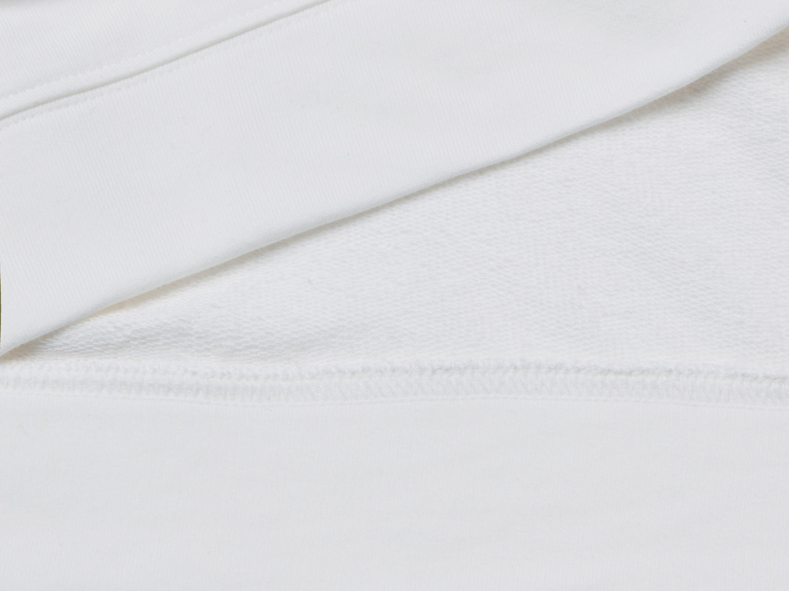 Felpa chiusa in misto cotone da donna bianco panna 3 | Benetton Outlet