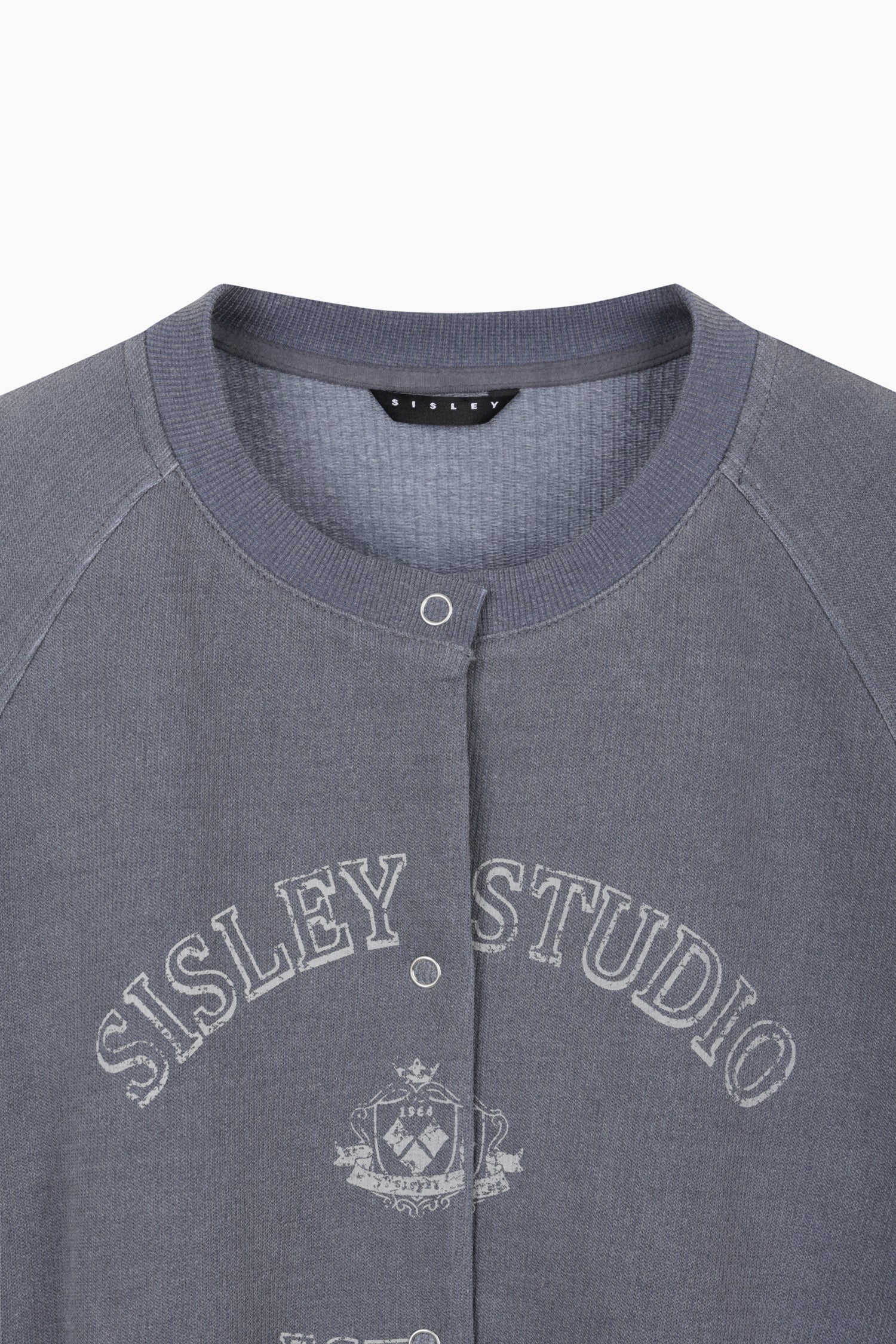 Felpa effetto bomber "Sisley Studio" da donna blu 3 | Sisley Outlet