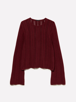Maglia con maniche a campana