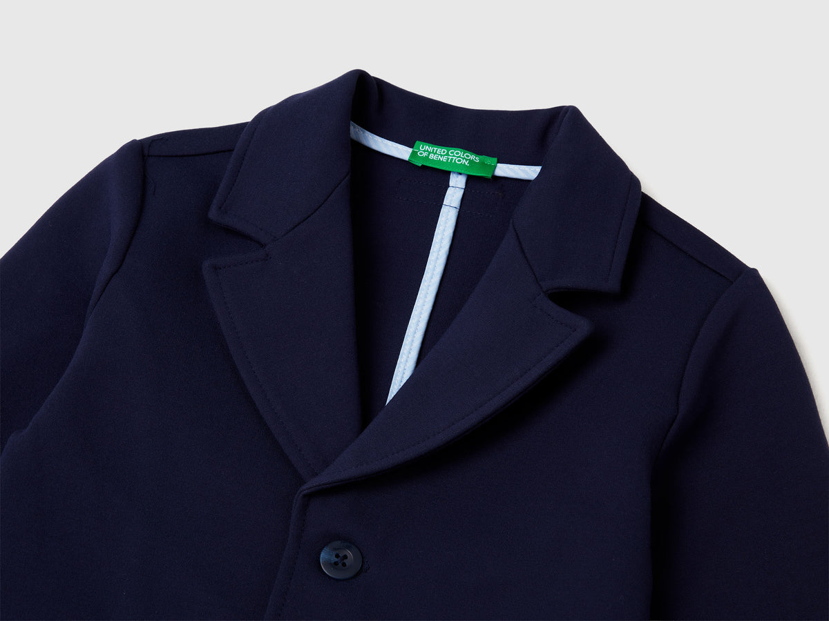 Blazer in misto viscosa