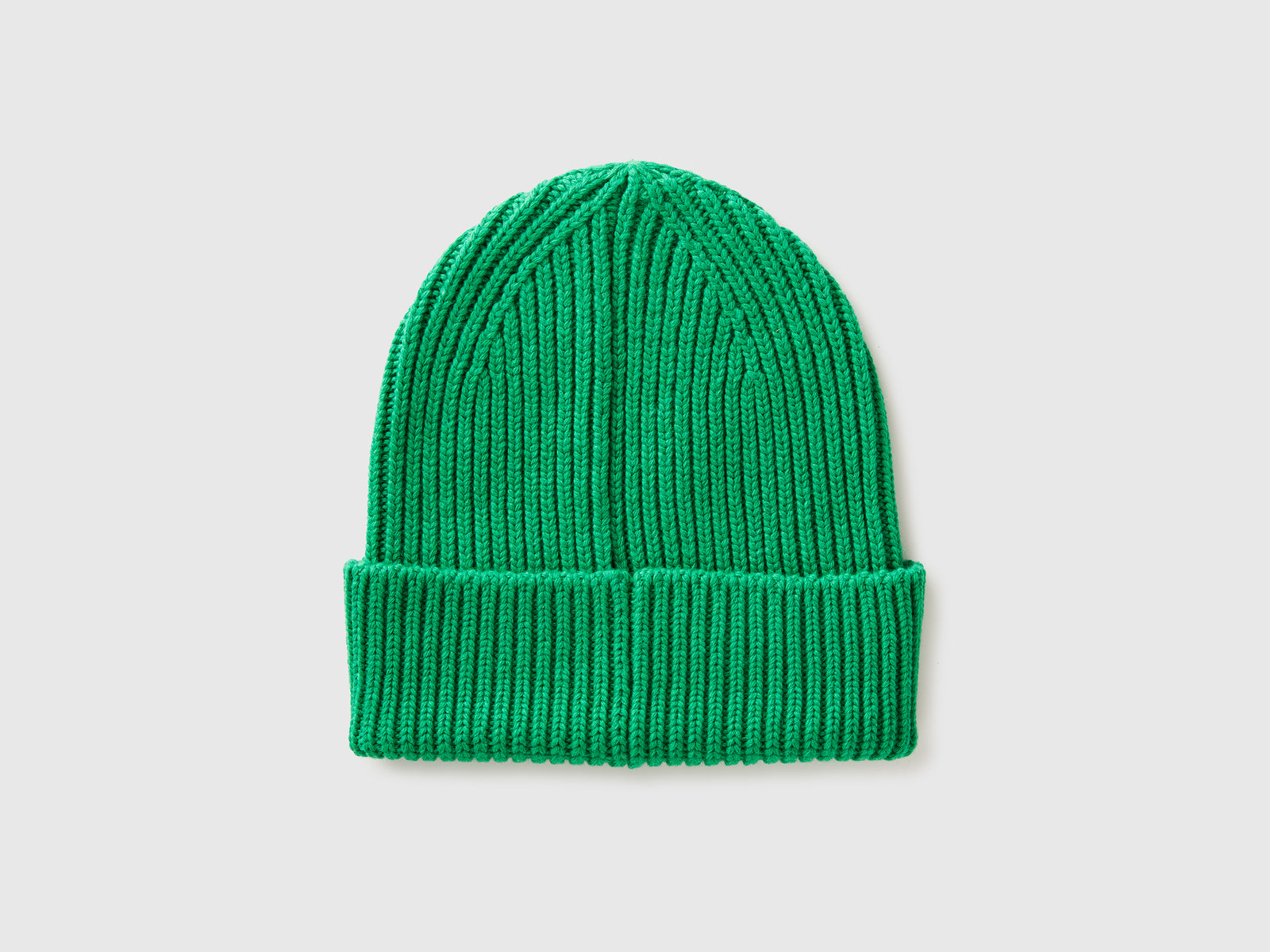 Cappello in misto lana da uomo verde 2 | Benetton Outlet