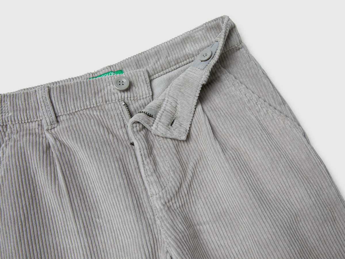 Pantaloni baloon fit in velluto