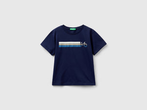T-shirt in cotone bio con stampa
