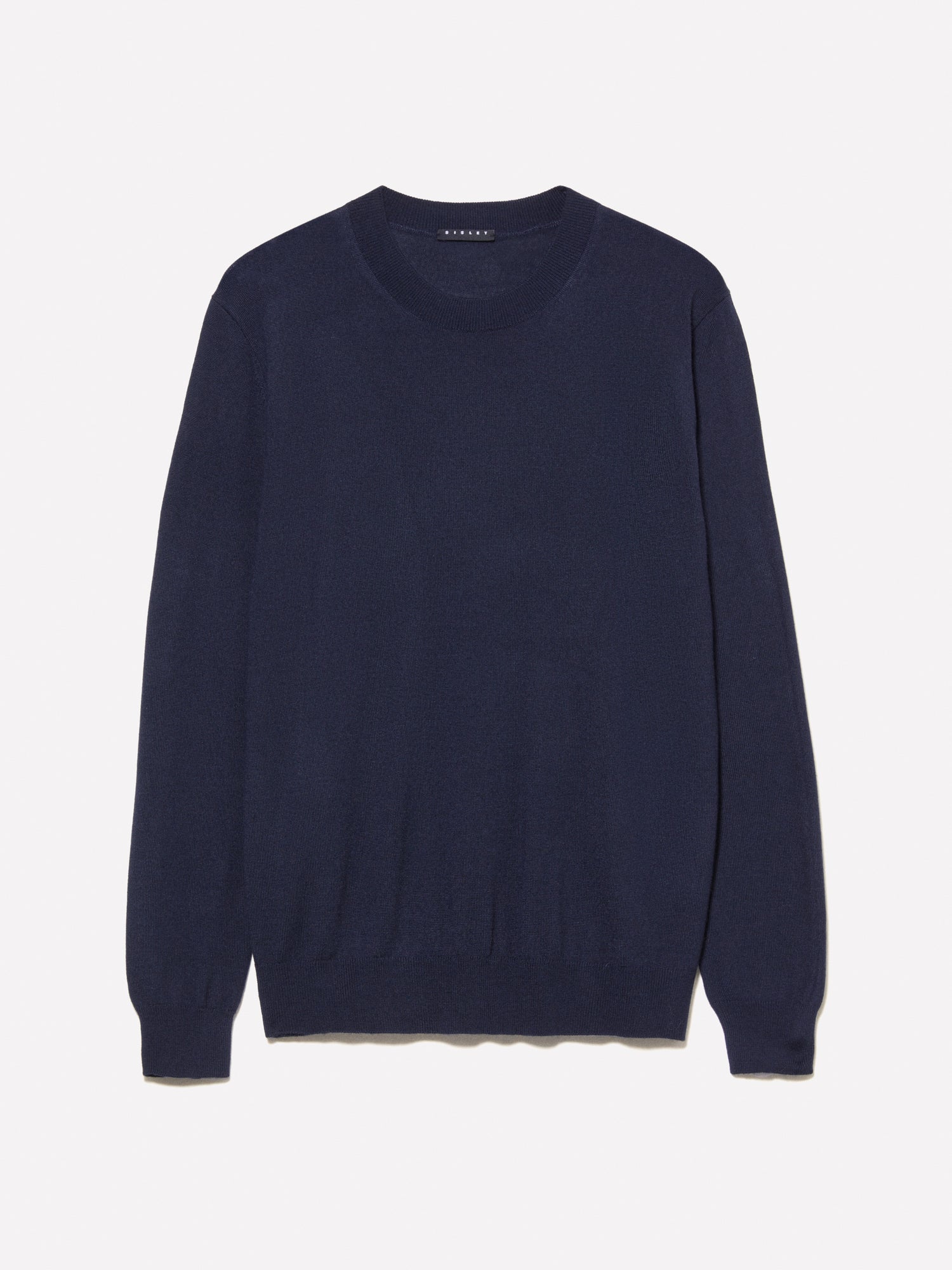 Maglia in misto lana da uomo blu scuro | Sisley Outlet