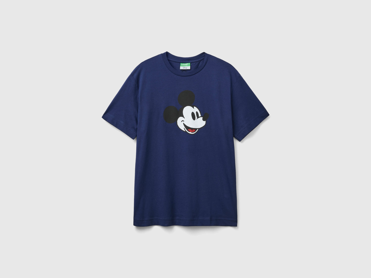 T-shirt Mickey Mouse da uomo blu scuro | Benetton Outlet