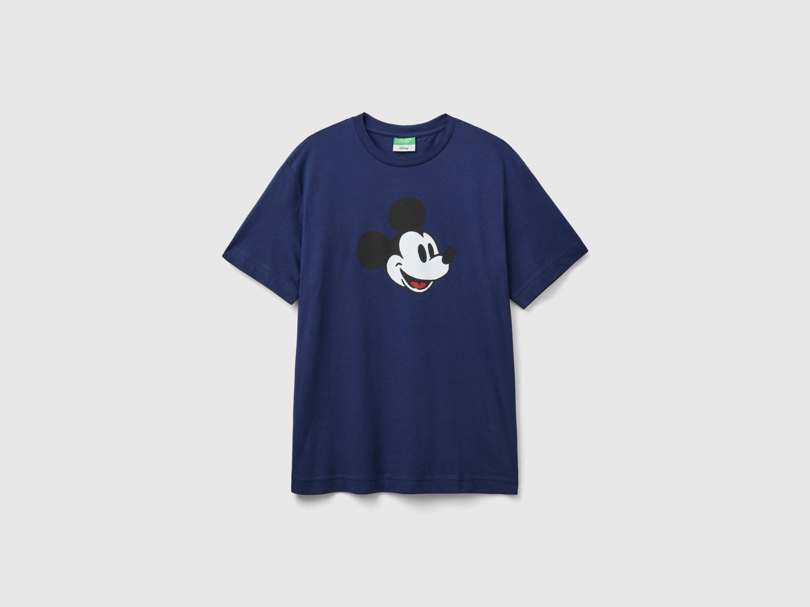 T-shirt Mickey Mouse da uomo blu scuro | Benetton Outlet