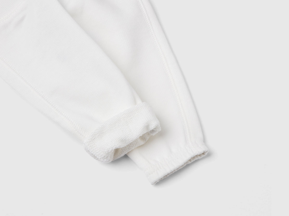 Pantaloni in felpa di cotone bio