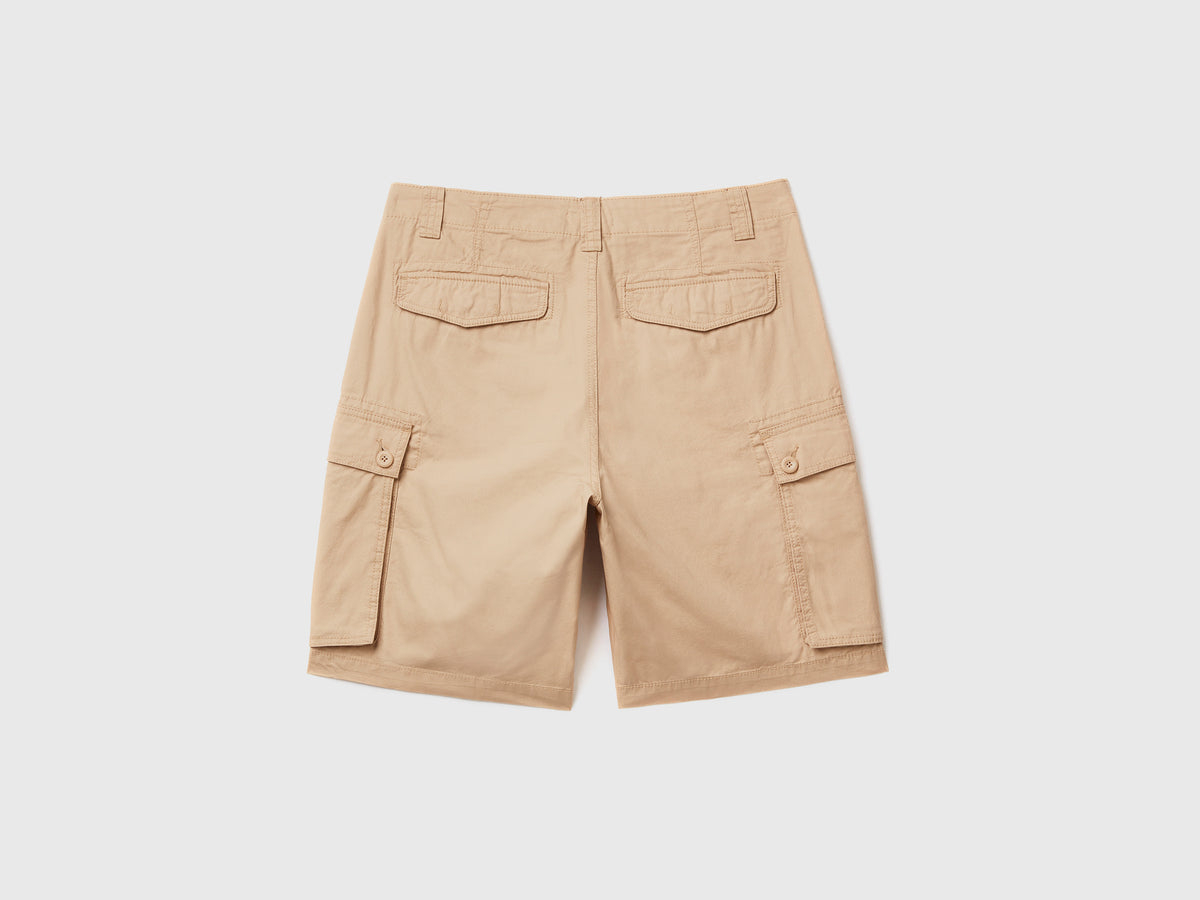 Bermuda cargo in puro cotone
