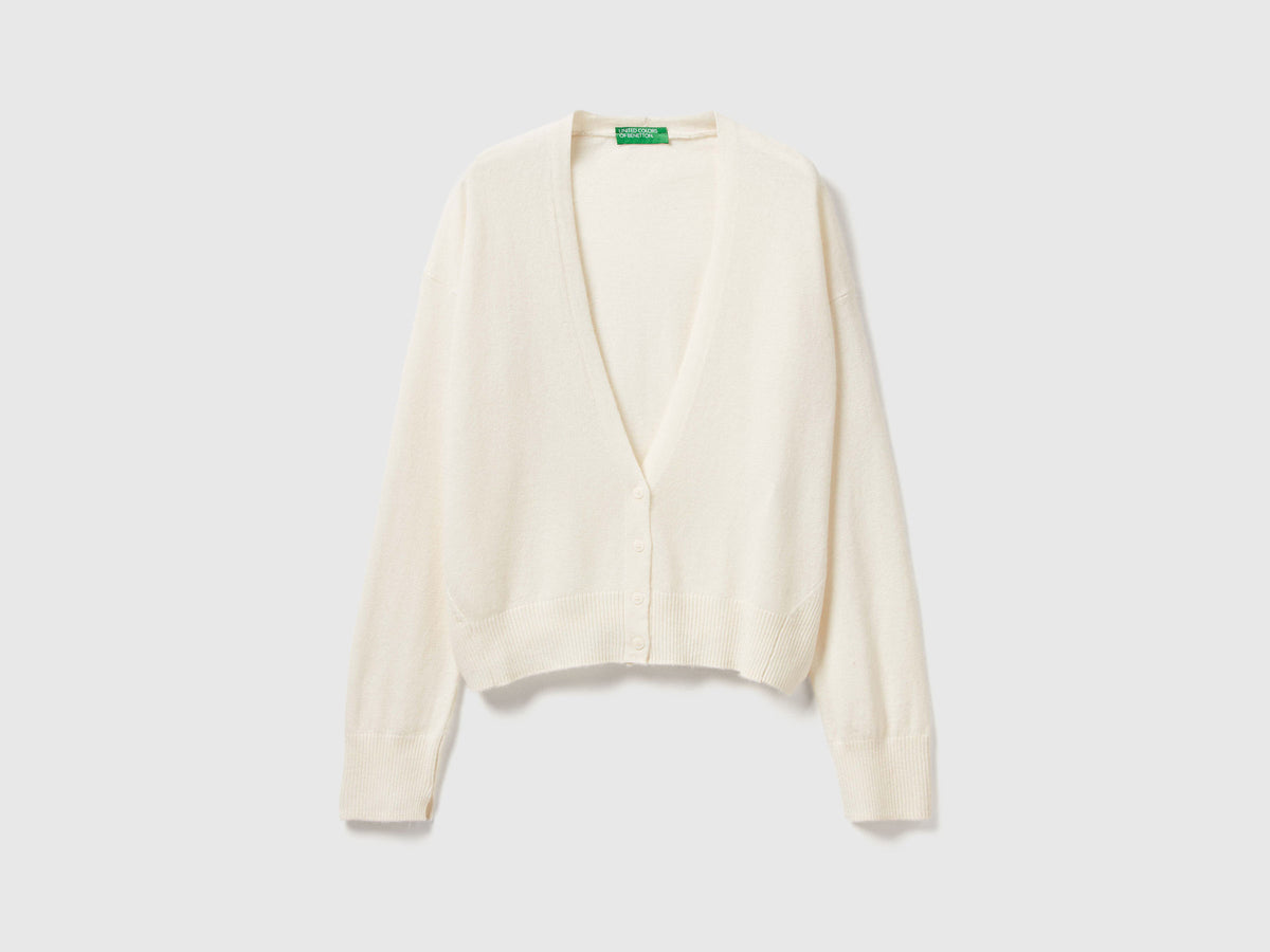 Cardigan in misto cashmere