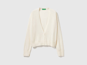 Cardigan in misto cashmere