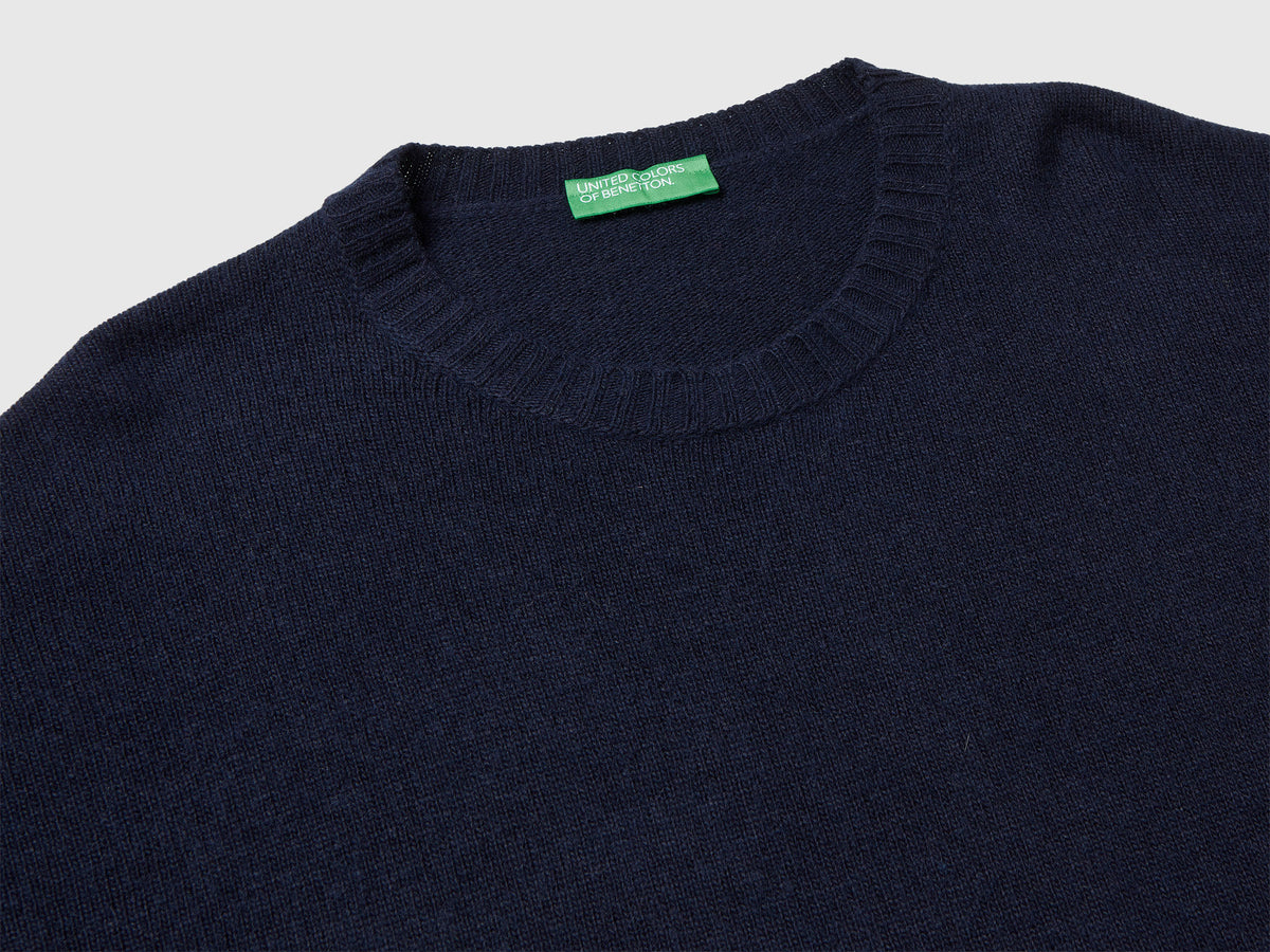 Maglione in misto lana e viscosa