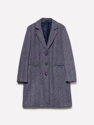 Cappotto fantasia chevron