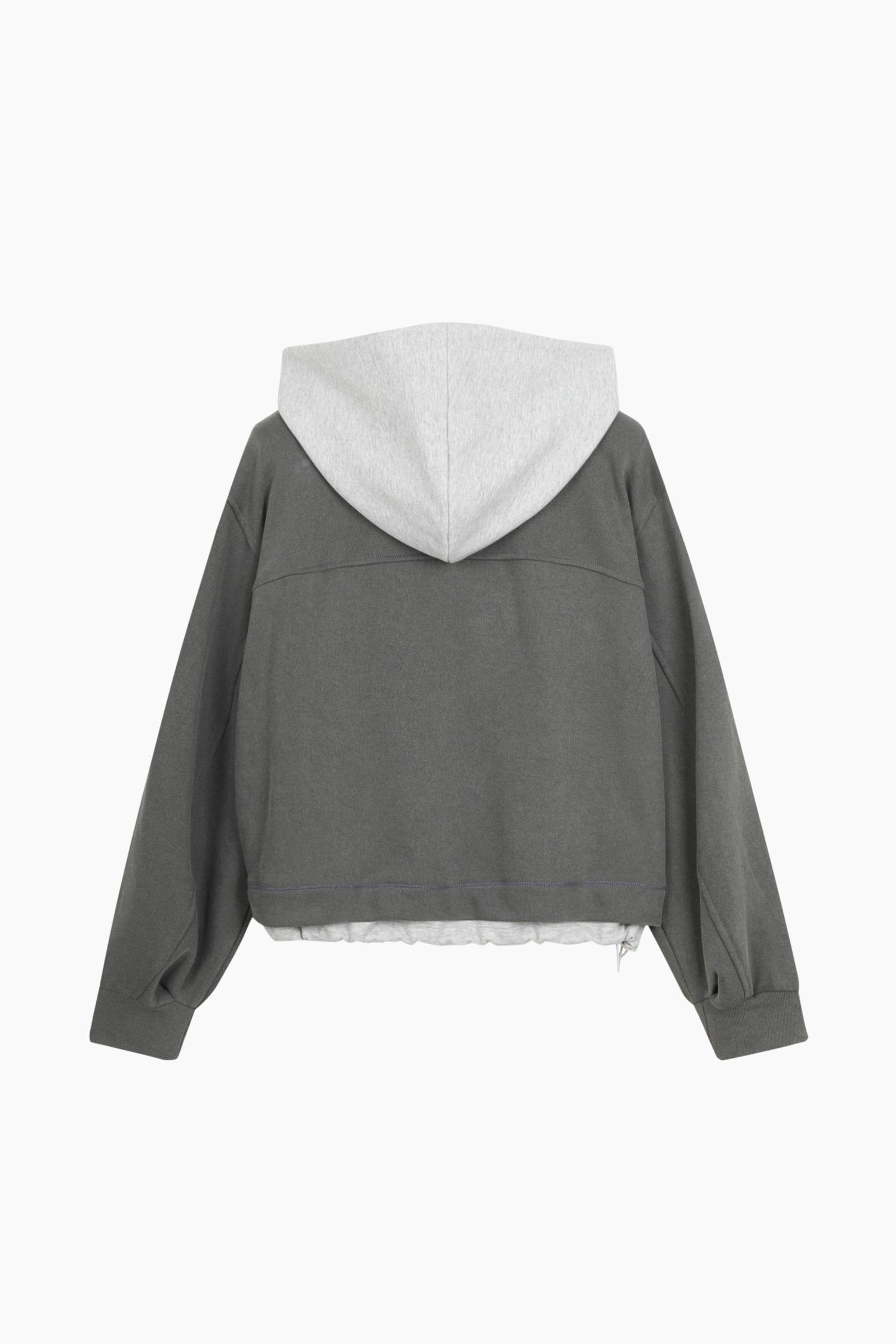 Felpa con contrasto da donna grigio scuro 2 | Sisley Outlet