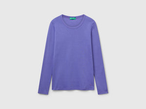 T-shirt manica lunga 100% cotone