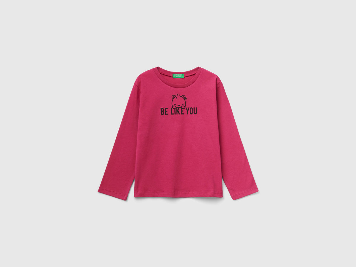 T-shirt boxy fit in 100% cotone
