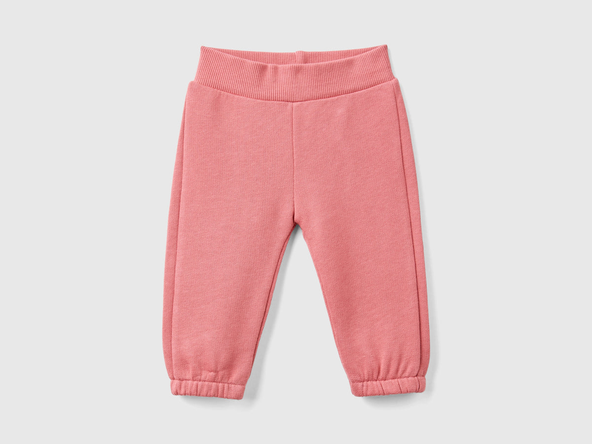 Pantaloni in felpa di cotone bio