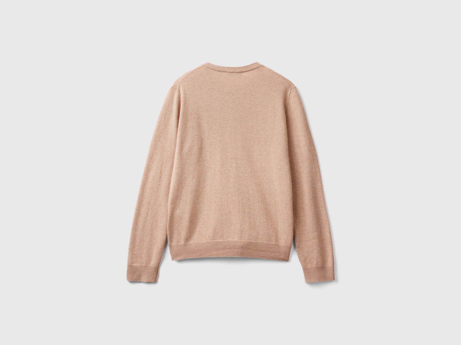 Cardigan in misto lana e cashmere da donna beige 2 | Benetton Outlet