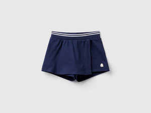 Gonna pantalone in cotone bio stretch
