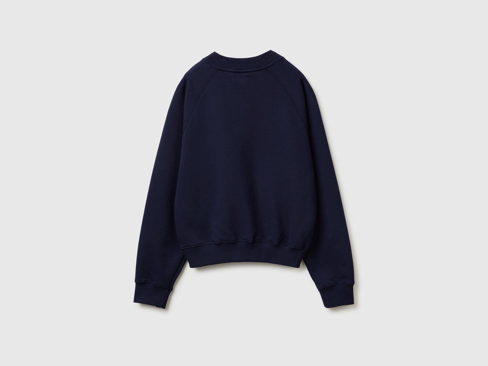 Felpa con scollo a V da donna blu scuro 2 | Benetton Outlet