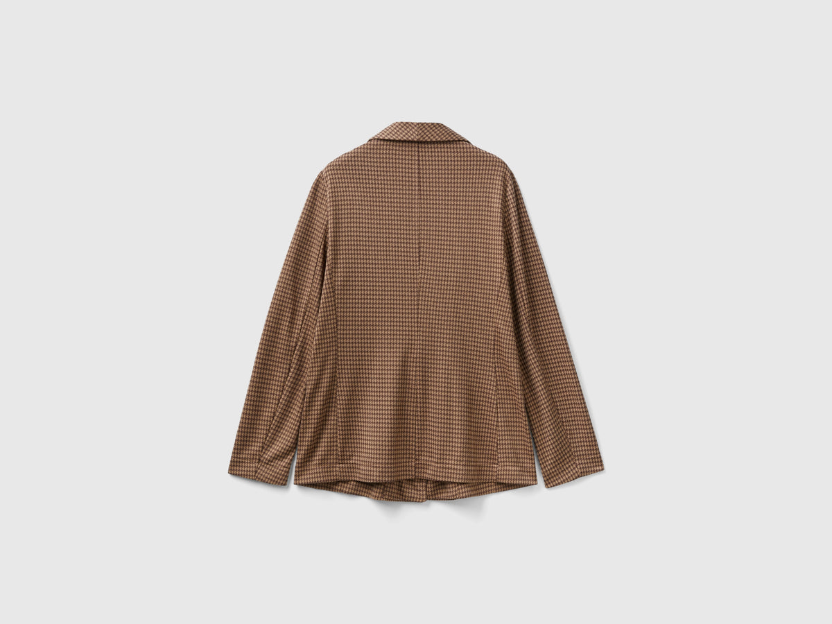 Blazer pied de poule