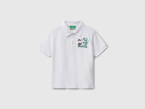 Polo con ricamo Snoopy ©Peanuts