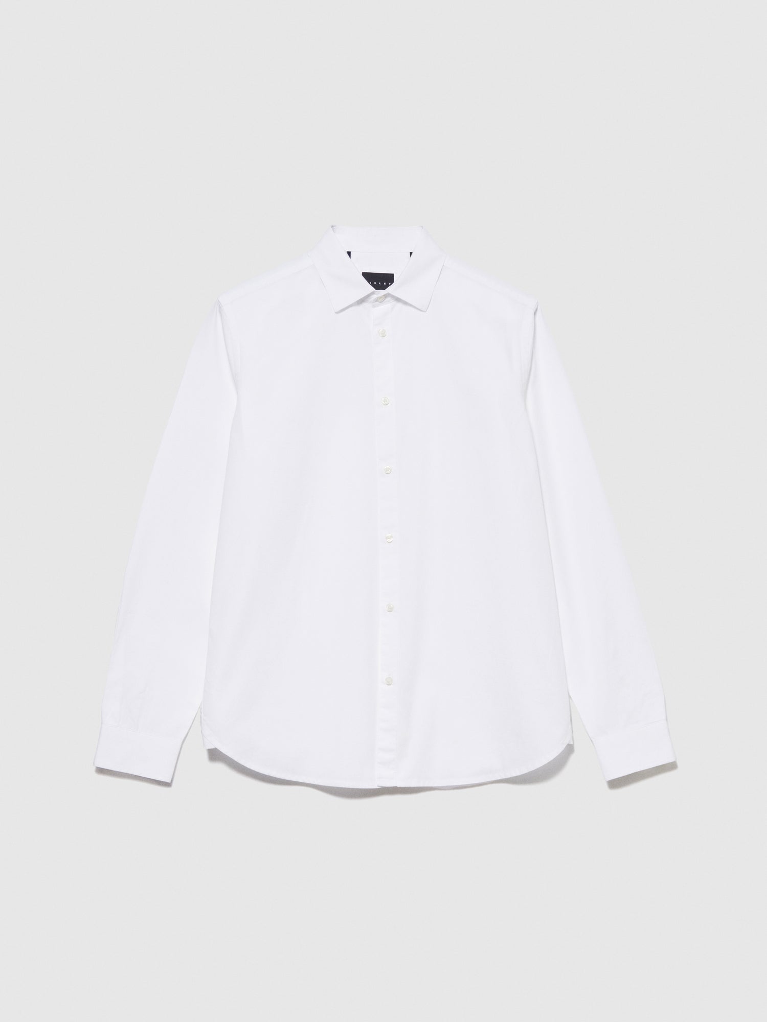 Camicia 100% cotone da uomo bianco | Sisley Outlet